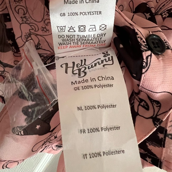 Hell Bunny Fiona Mystic Blouse - Picture 13 of 13